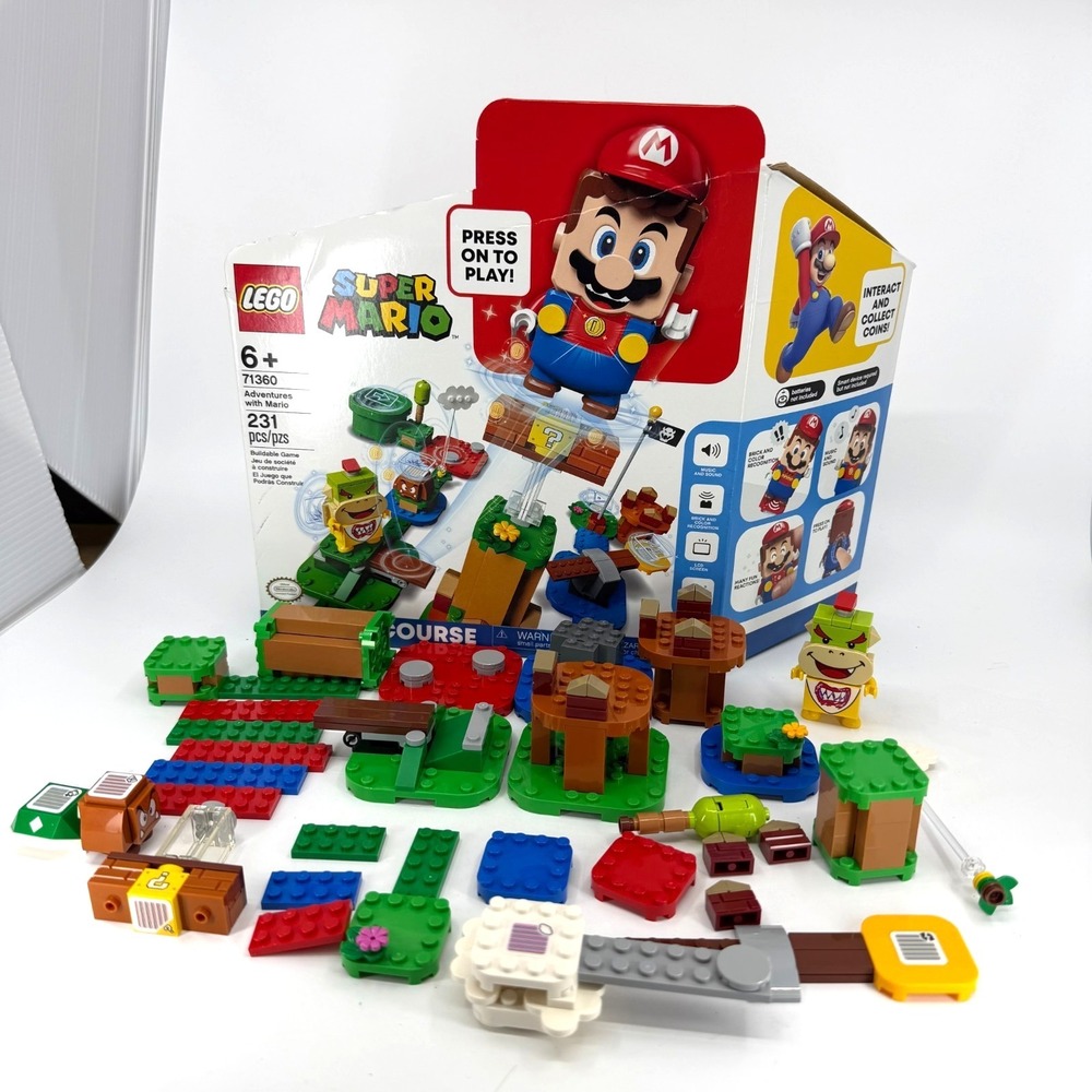 LEGO Super Mario Adventures with Mario Starter Course Set 71360 As is